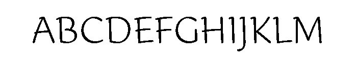 29LTAdaRound ExtraLight Font UPPERCASE