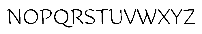 29LTAdaRound ExtraLight Font UPPERCASE