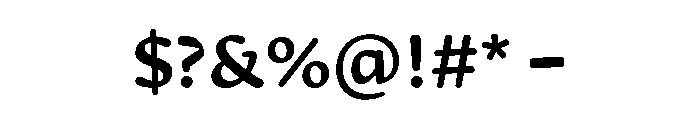 29LTAdaRound Medium Font OTHER CHARS