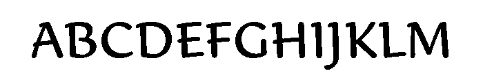 29LTAdaRound Regular Font UPPERCASE