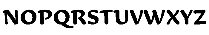 29LTAdaRound RoundBold Instance Font UPPERCASE