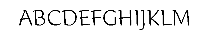 29LTAdaRound RoundExtraLight Instance Font UPPERCASE