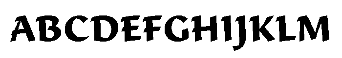 29LTAdaSharp Bold Font UPPERCASE