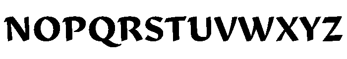 29LTAdaSharp FlatBold Instance Font UPPERCASE