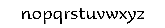 29LTAdaSharp FlatLight Instance Font LOWERCASE