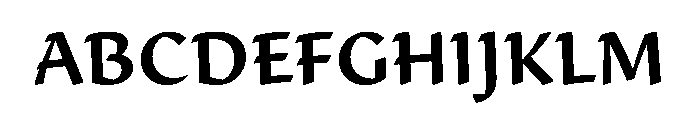 29LTAdaSharp Medium Font UPPERCASE