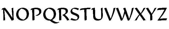 29LTAdaSharp Regular Font UPPERCASE