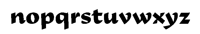 29LTAdaSharp SharpBlack Instance Font LOWERCASE