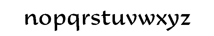 29LTAdaSharp SharpRegular Instance Font LOWERCASE
