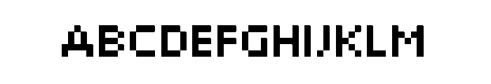 29LTArapix Font UPPERCASE