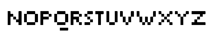 29LTArapix Font UPPERCASE