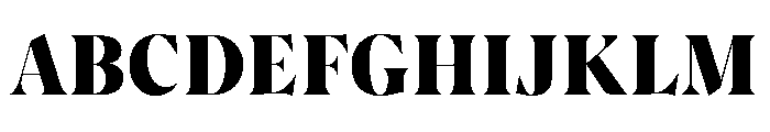 29LTAzaharDisplayAL Black Font UPPERCASE
