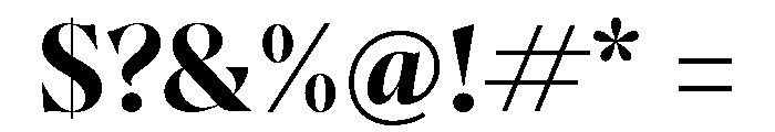 29LTAzaharDisplayAL Bold Font OTHER CHARS
