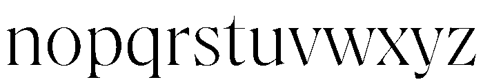 29LTAzaharDisplayAL Light Font LOWERCASE