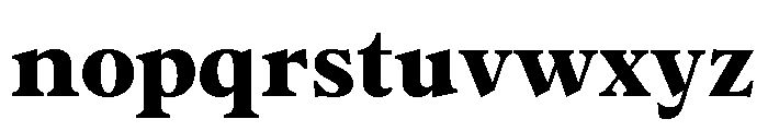 29LTAzaharTextAL Black Font LOWERCASE