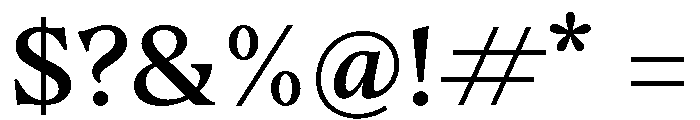 29LTAzaharTextAL Medium Font OTHER CHARS