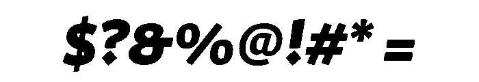 29LTAzer BlackSlanted Font OTHER CHARS