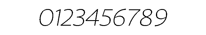 29LTAzer ThinSlanted Font OTHER CHARS