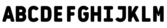 29LTBaseet Black Instance Font UPPERCASE