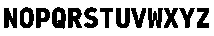29LTBaseet Black Instance Font UPPERCASE