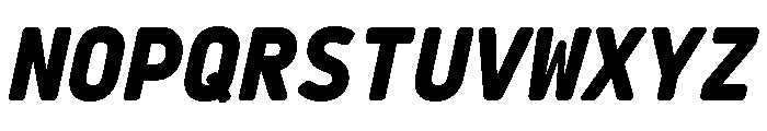 29LTBaseet BlackSlanted Font UPPERCASE