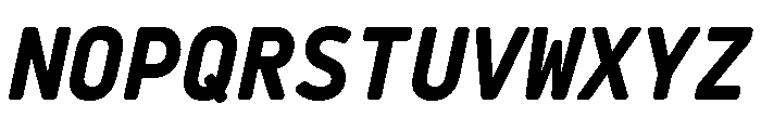 29LTBaseet ExtraBoldSlanted Font UPPERCASE