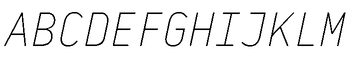 29LTBaseet ExtraLightSlanted Font UPPERCASE