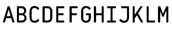 29LTBaseet Medium Instance Font UPPERCASE