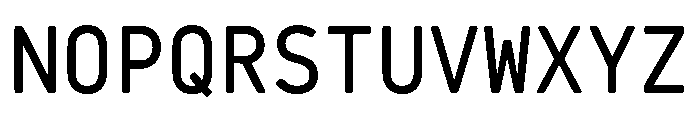 29LTBaseet Medium Instance Font UPPERCASE