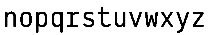 29LTBaseet Medium Instance Font LOWERCASE