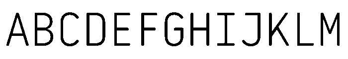 29LTBaseet Regular Instance Font UPPERCASE