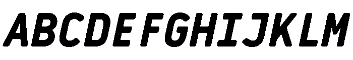 29LTBaseetSlanted ExtraBoldSlanted Instance Font UPPERCASE