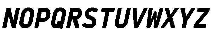 29LTBaseetSlanted ExtraBoldSlanted Instance Font UPPERCASE