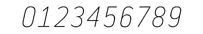 29LTBaseetSlanted ExtraLightSlanted Instance Font OTHER CHARS