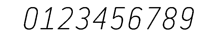 29LTBaseetSlanted LightSlanted Instance Font OTHER CHARS