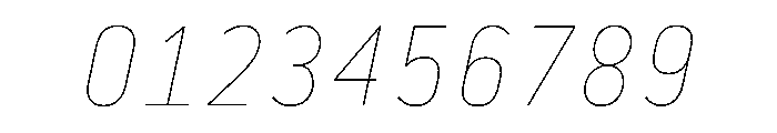 29LTBaseetSlanted ThinSlanted Instance Font OTHER CHARS