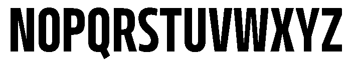 29LTBukra CondBold Instance Font UPPERCASE