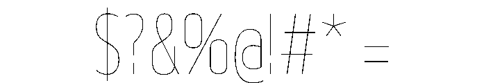 29LTBukra CondHairline Instance 8826325e Font OTHER CHARS