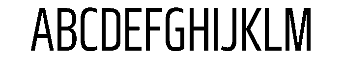 29LTBukra CondRegular Instance Font UPPERCASE