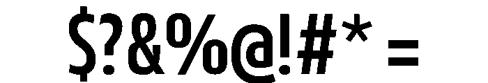 29LTBukra CondSemiBold Instance Font OTHER CHARS