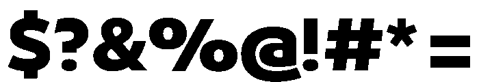 29LTBukra ExtraBold Instance Font OTHER CHARS