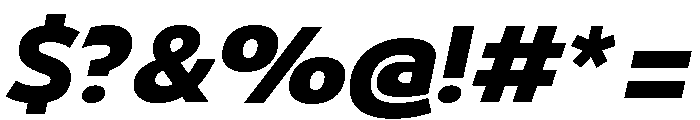 29LTBukra ExtraBoldSlanted Font OTHER CHARS