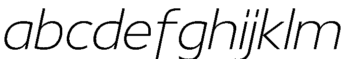 29LTBukra ExtraLightSlanted FONT