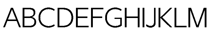 29LTBukra Light Instance Font UPPERCASE