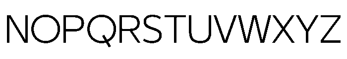 29LTBukra Light Instance Font UPPERCASE