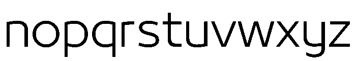29LTBukra Light Instance Font LOWERCASE