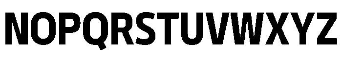 29LTBukra SemiCondBold Instance Font UPPERCASE