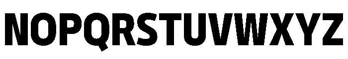 29LTBukra SemiCondExtraBold Instance Font UPPERCASE