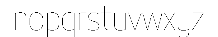 29LTBukra SemiCondHairline Instance F6e1eb02 Font LOWERCASE