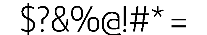 29LTBukra SemiCondLight Instance Font OTHER CHARS